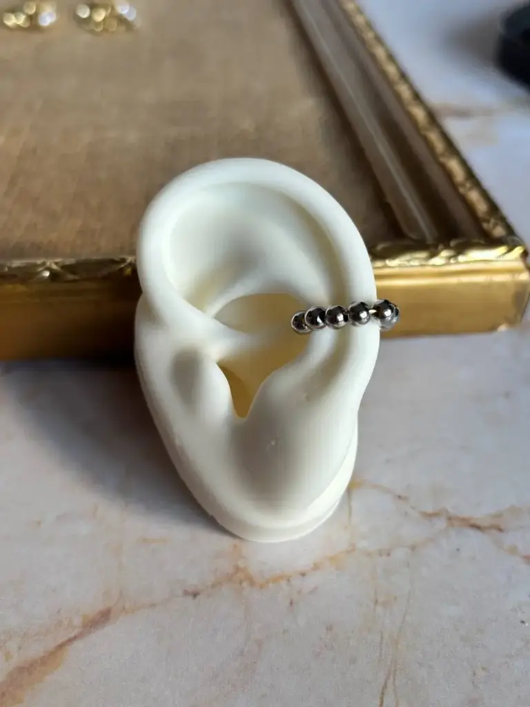 Earcuff Silver 4mm