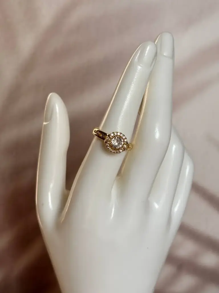 Anillo Agnes Gold