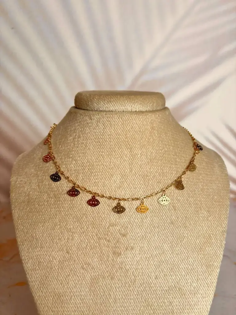 Choker Gold Eye