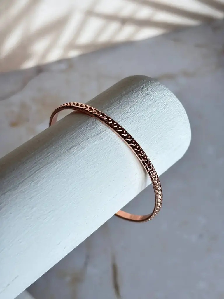 Brazalete rose gold