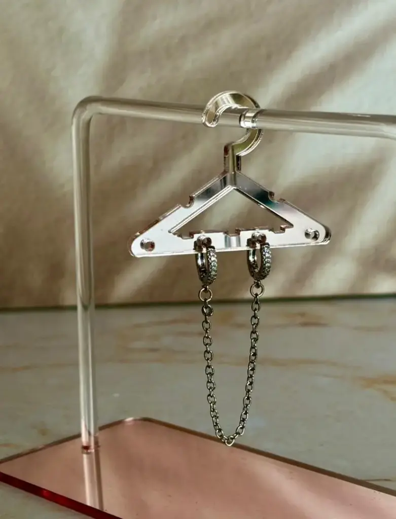 Argollas Mini Laura Silver
