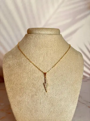 [CA-000332] Collar Rayo Zircón