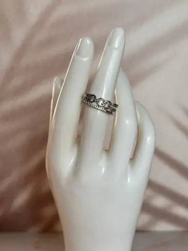 [CA-000275] Anillo Yassie Silver