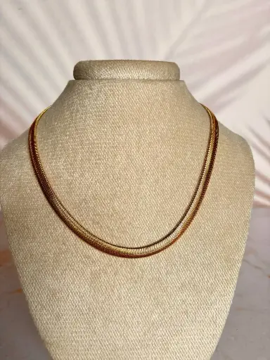 [CA-000366] Collar Snake Texturizado grueso