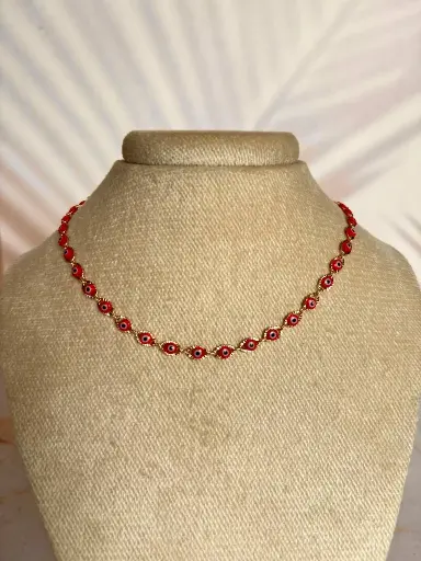 [CA-000372] Choker de Ojo turco