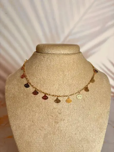 [CA-000381] Choker Gold Eye