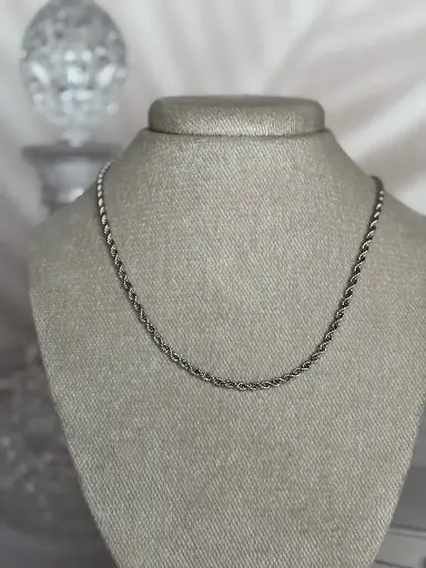 [CA-000401] Collar Zoe Silver mediano