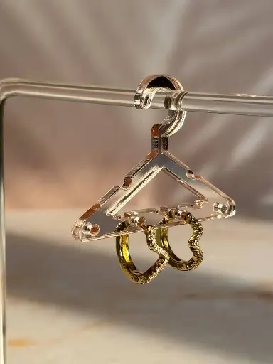 [CA-000040] Argollas Claire Gold