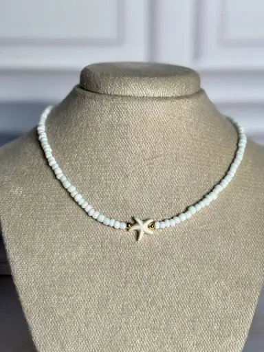 [CA-000484] Choker Blanca