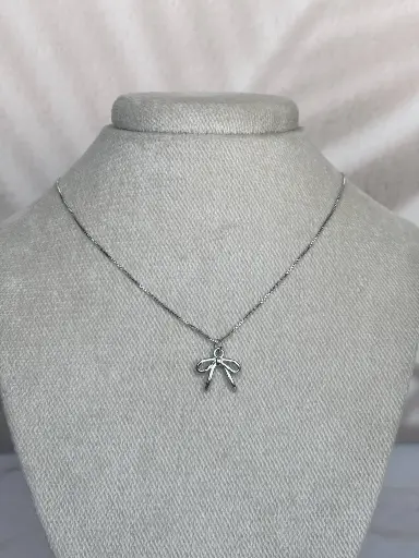 [CA-000496] Collar Lazo Silver