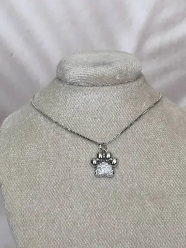 [CA-000545] Collar Pet Silver