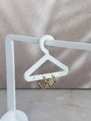 [CA-000548] Basic Hoop Gold XS