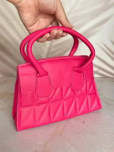 [CA-000584] Cartera Florencia Rosada