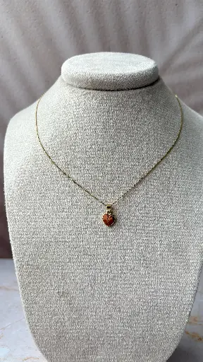 [CA-000598] Collar Corazon personalizado 