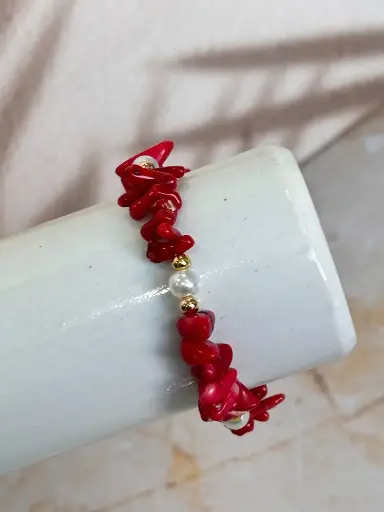 [CA-000054] Pulsera Coral