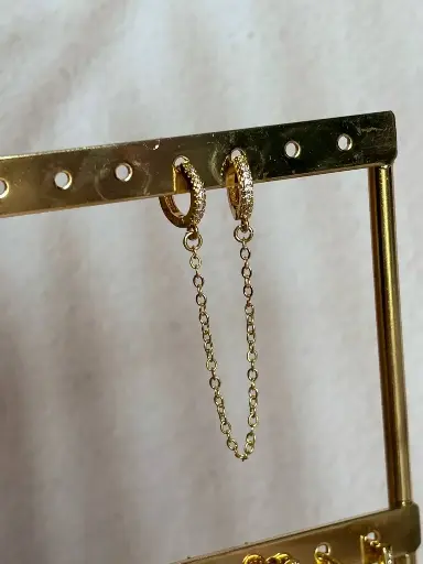 [CA-000059] Argollas Laura Gold