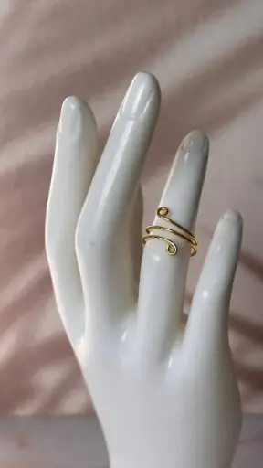 [CA-000638] Mid ring Gold